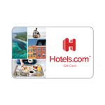 HOTELS.COM<sup>®</sup> $25 Gift Card